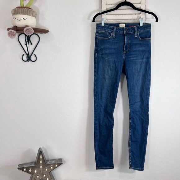 ALICE + OLIVIA BLUE SKINNY JEANS
